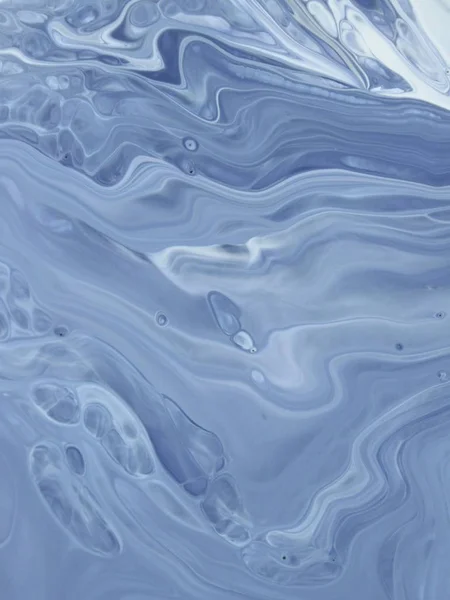 Vollbild Aufnahme Von Verschmierter Blauer Farbe Für Den Hintergrund — Stockfoto