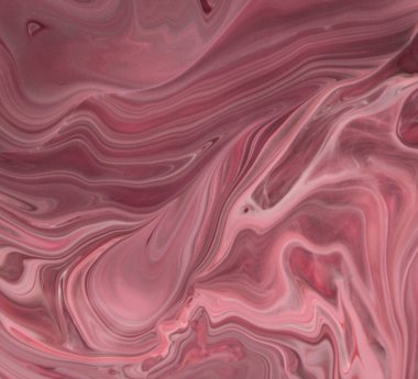 Arka plan için lekelenmiş kırmızı boyanın tam çerçeve görüntüsü