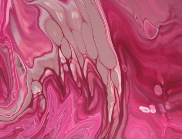 Full frame shot of smeared pink paint for background