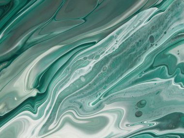 Arka plan için boyanmış yeşil boyanın tam çerçeve görüntüsü