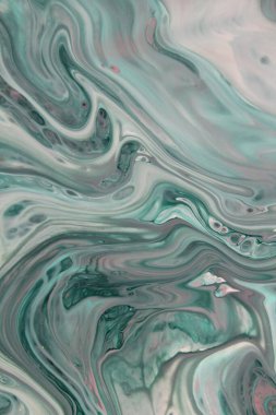 Arka plan için boyanmış yeşil boyanın tam çerçeve görüntüsü