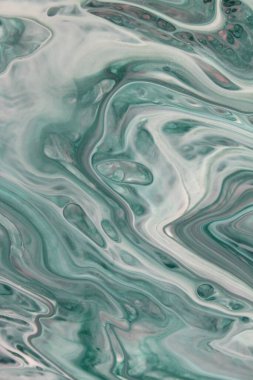 Arka plan için boyanmış yeşil boyanın tam çerçeve görüntüsü