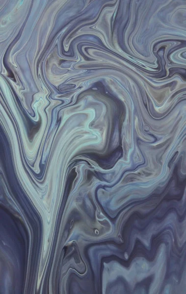 Full Frame Shot Smeared Blue Paint Background — Stock Photo, Image
