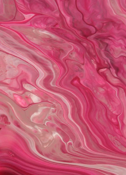 Full frame shot of smeared pink paint for background