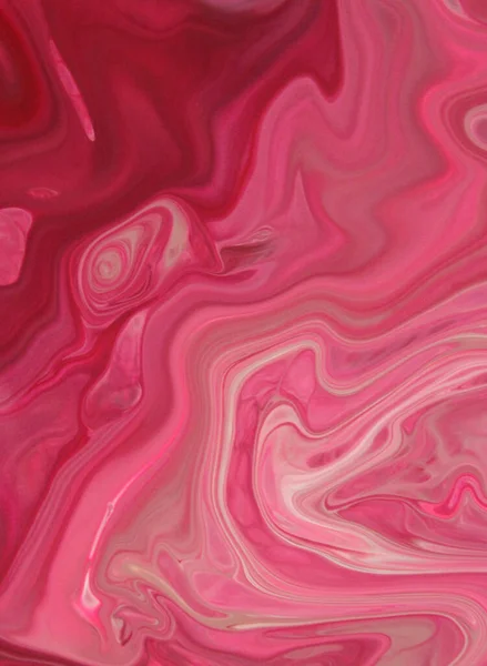 Moldura Completa Tinta Rosa Manchada Para Fundo — Fotografia de Stock