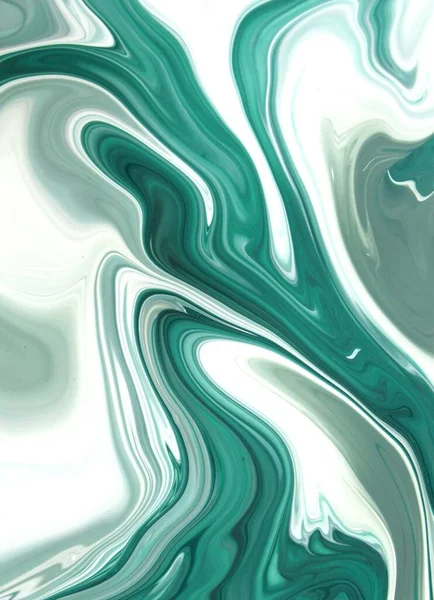 Full Frame Shot Smeared Green Paint Background — Stock Photo, Image