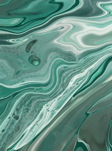 Arka plan için boyanmış yeşil boyanın tam çerçeve görüntüsü