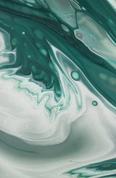 Повний Знімок Рамки Намальованої Зеленої Фарби Тла — стокове фото