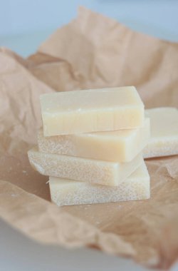 El yapımı banyo sabunları ticari fotoğraflar, el yapımı sabunlar için kozmetik fotoğraf çekimi..