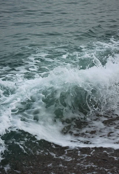 Seaside Beach Waves Ocean Surf Photo — Stock Photo, Image