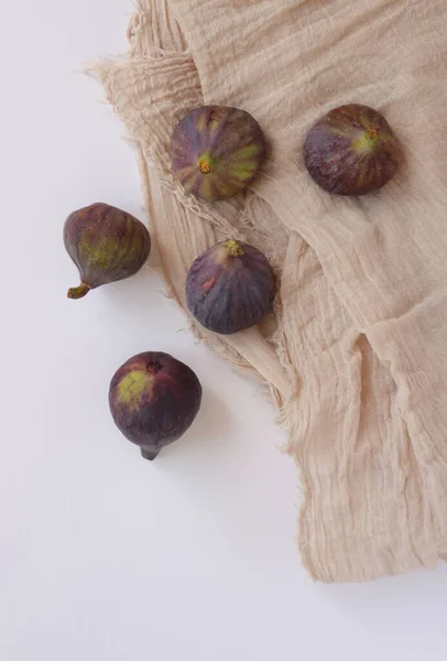 Close Fresh Ripe Figs — Stock Photo, Image