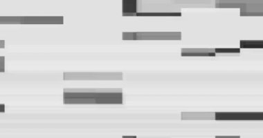 Beyaz arka planda kare arızası. Dijital TV arızası.