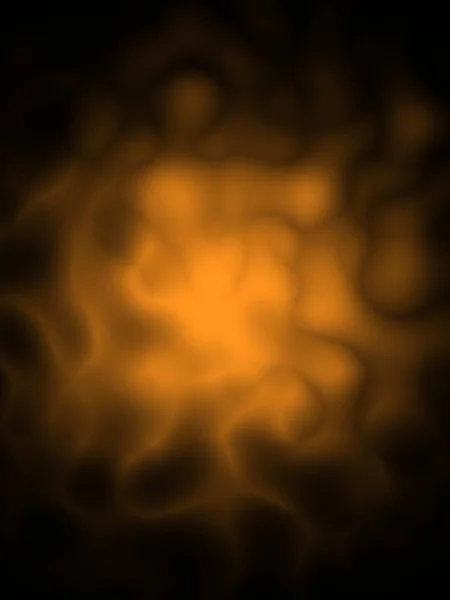 Soyut sarı turuncu siyah arka plan. Soyut lekeler ve dalgalar