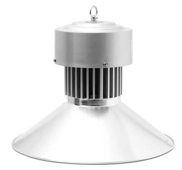 Led lambalar, şerit ve beyaz arka plan üzerinde spot