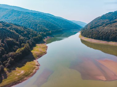 Göl Dağları'nda hava görünümünü. Yaz saati