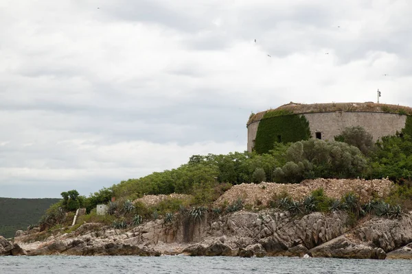 Mamula Fortes Island Montenegro Концепция Путешествия — стоковое фото