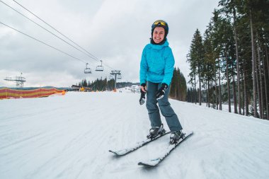 Kayak Genç Yetişkin kadın geniş melek resim