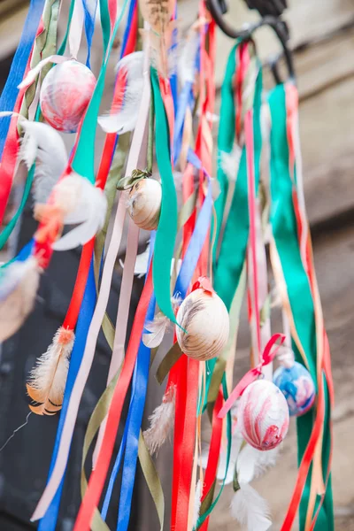 Decoração para páscoa de perto — Fotografia de Stock