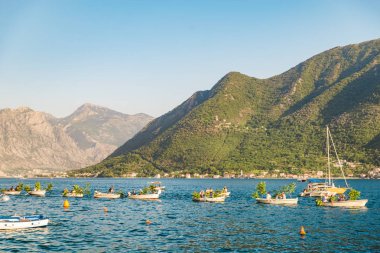 fashinada tatil hava görünümünü perast Karadağ