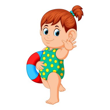 Flotasyon yüzük kızla