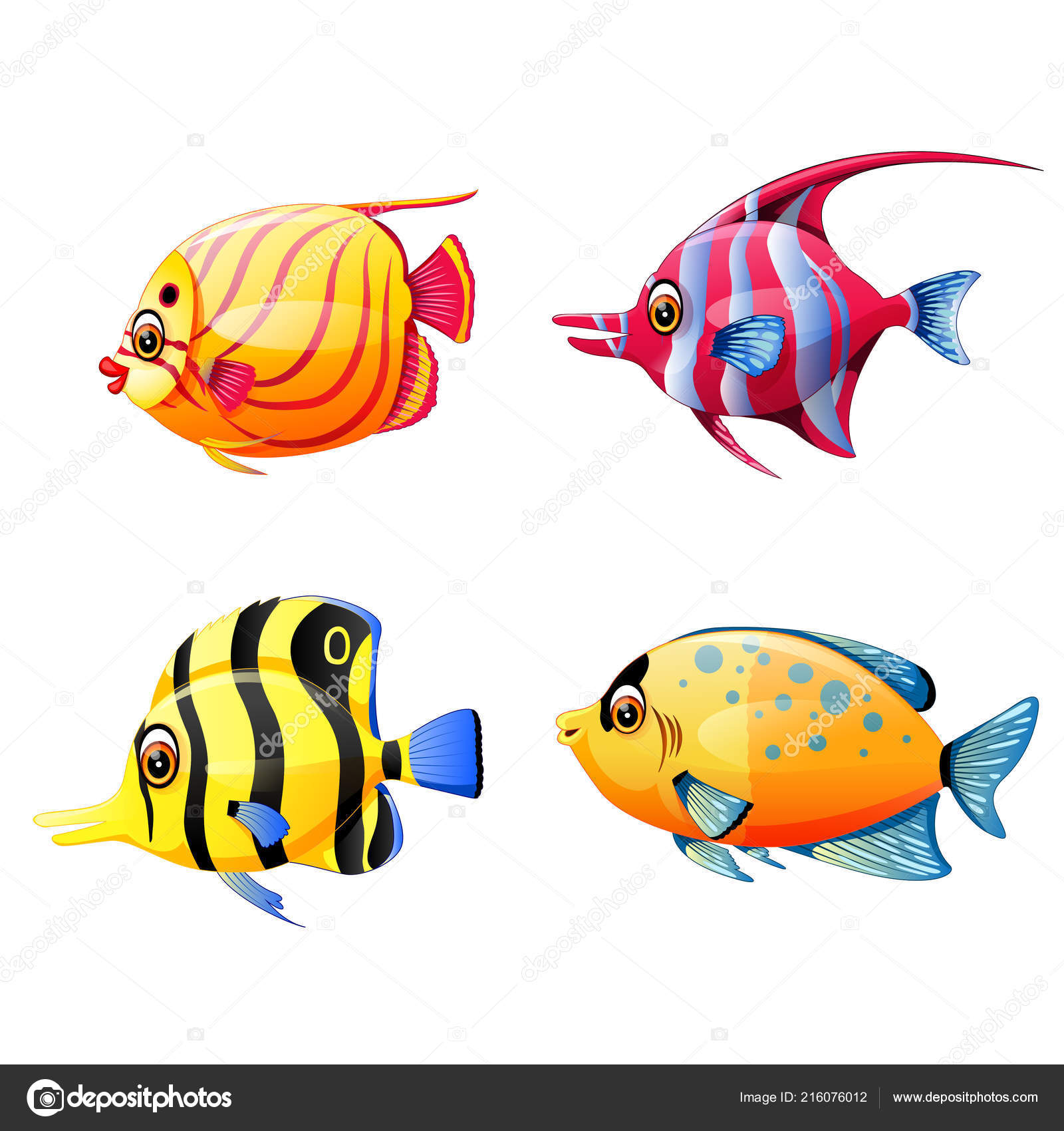 Nemo fish cartoon Vector Art Stock Images | Depositphotos