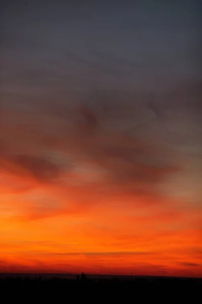Драматический Закат Восход Солнца Красивый Красочный Фон — стоковое фото