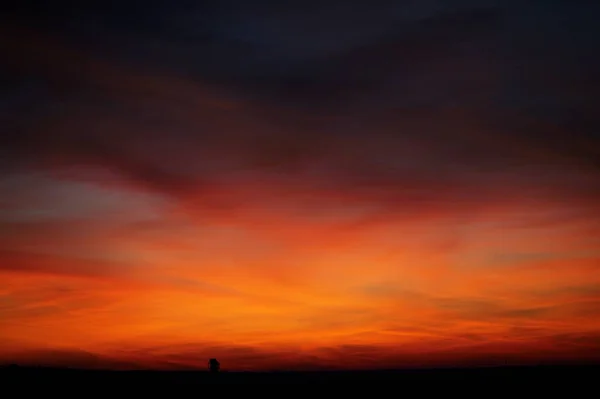 Fiery Backdrop Burning Skies Beautiful Colorful Background — Stock Photo, Image