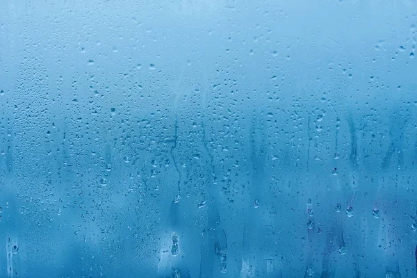 Problème Condensation Humidité Intérieur Une Fenêtre Double Vitrage — Photo