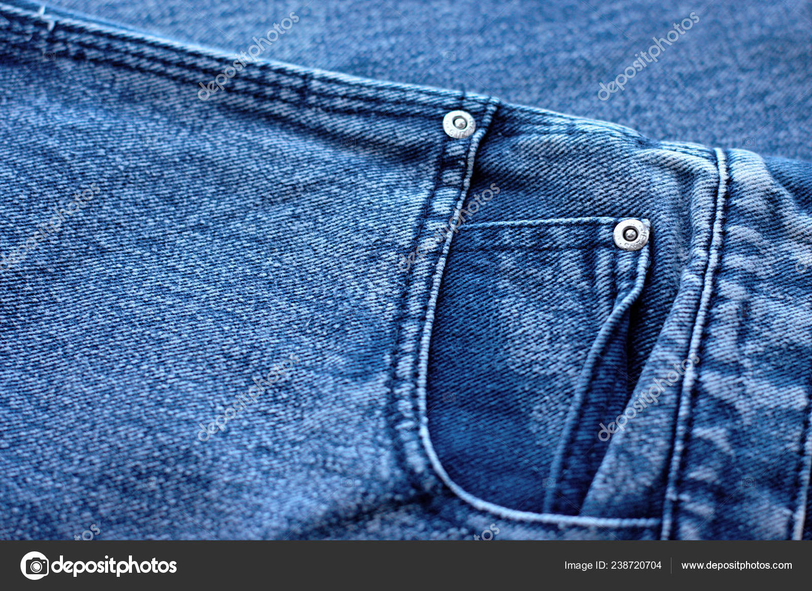 traditional blue jeans