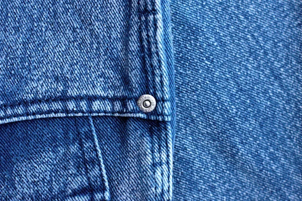 Blue Jeans Nahaufnahme Ansicht Abstrakten Raum Von Leeren Natürlichen Sauberen — Stockfoto