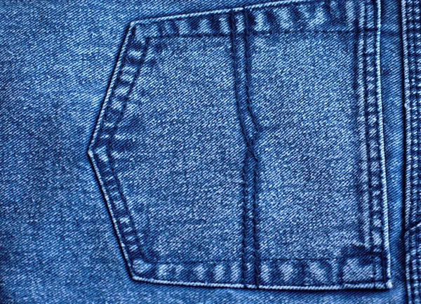 Blue Jeans Closeup View Abstract Space Empty Natural Clean Denim — Stockfoto