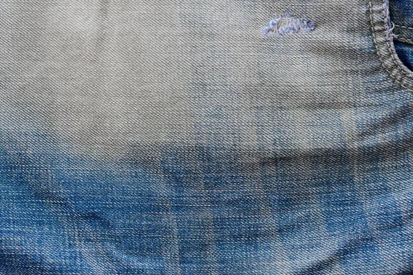 Jean Fashion Fabric Close Denim Background Old Grunge Vintage Texture — Stock Photo, Image