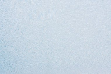 Frost kalıpları donmuş pencere Noel bir simgesi olarak üzerinde merak ediyorum. Noel ve yeni yıl arka plan. Kopya alanı.