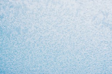 Frost kalıpları donmuş pencere Noel bir simgesi olarak üzerinde merak ediyorum. Noel ve yeni yıl arka plan. Kopya alanı.