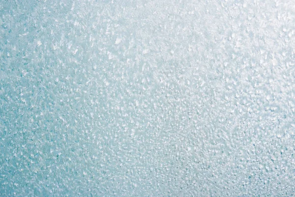 Gefrorene Winter Abstrakten Hintergrund Mit Einem Muster Auf Dem Fenster — Stockfoto