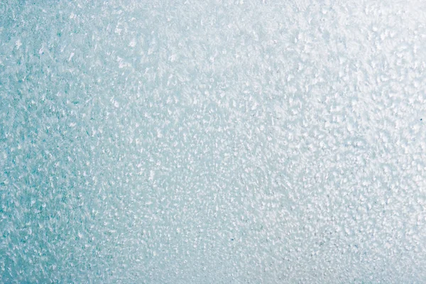 Gefrorene Winter Abstrakten Hintergrund Mit Einem Muster Auf Dem Fenster — Stockfoto