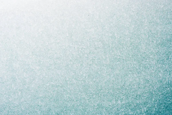 冰冻窗户上的霜纹作为圣诞奇迹的象征 圣诞节或新年背景 复制空间 — 图库照片
