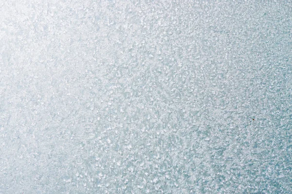 Прекрасний Зимовий Лід Художня Текстура Вікні Святковий Фон — стокове фото