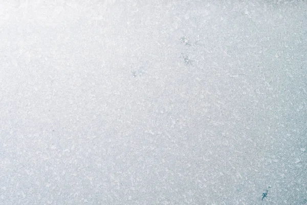 美丽的冬季冰 窗户上的艺术质感 节日背景 — 图库照片
