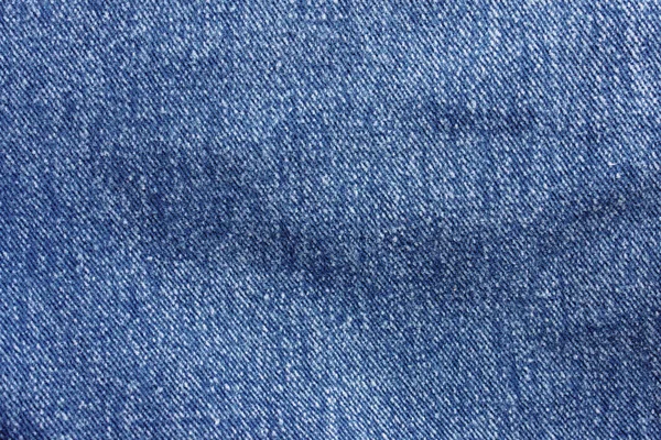 Hintergrund Jeans Blue Denim Textur Stoff Mit Einer Naht Von — Stockfoto