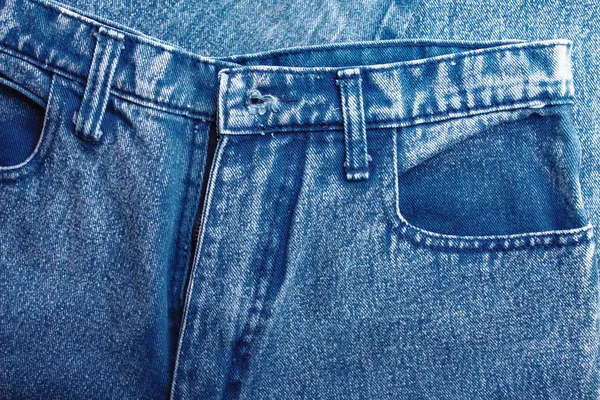 Arka Plan Jeans Mavi Kot Doku Kumaş Dikiş Şık Tasarımı — Stok fotoğraf