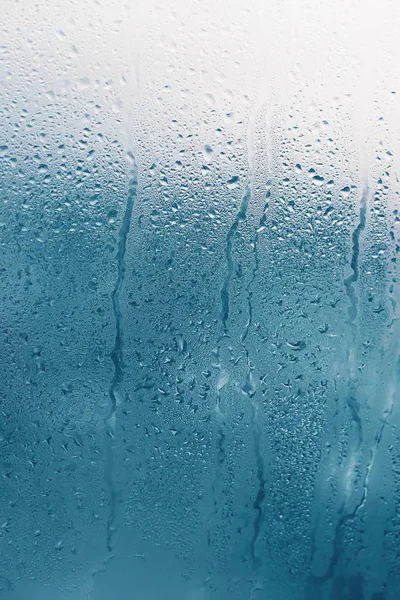 Detail of moisture condensation problems, hot water vapor conden — Stock Photo, Image