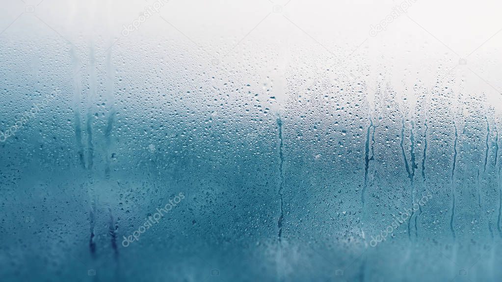 Detail of moisture condensation problems, hot water vapor conden