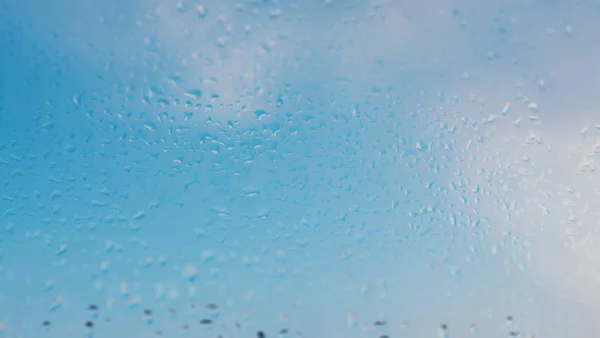 Gotas de água realistas para decoração e cobertura no tran — Fotografia de Stock