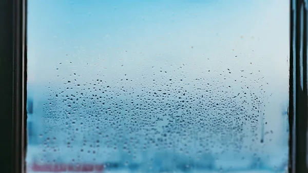 Realistische Wassertröpfchen zur Dekoration und Abdeckung auf der Tran — Stockfoto