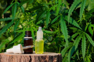 Kenevir CBD yağ pipet, esrar yağ şişesi, kenevir özler