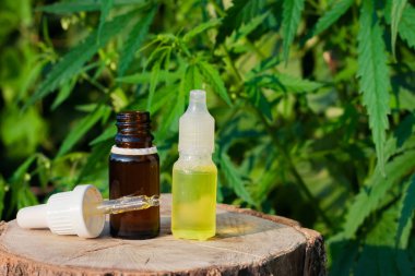 Kenevir CBD yağ pipet, esrar yağ şişesi, kenevir özler