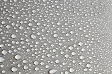 Su damlacıklarının detayları, nem buharlaşması, sıcak su buharlaşması, yakın plan çekimleri.