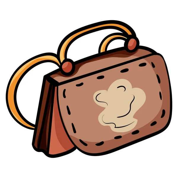 Bolso de mujer. El accesorio perfecto para combinar con el vestido o el traje. - Vector. Ilustración vectorial . — Vector de stock