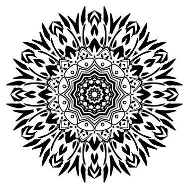 Boyama kitabı için yuvarlak öğe